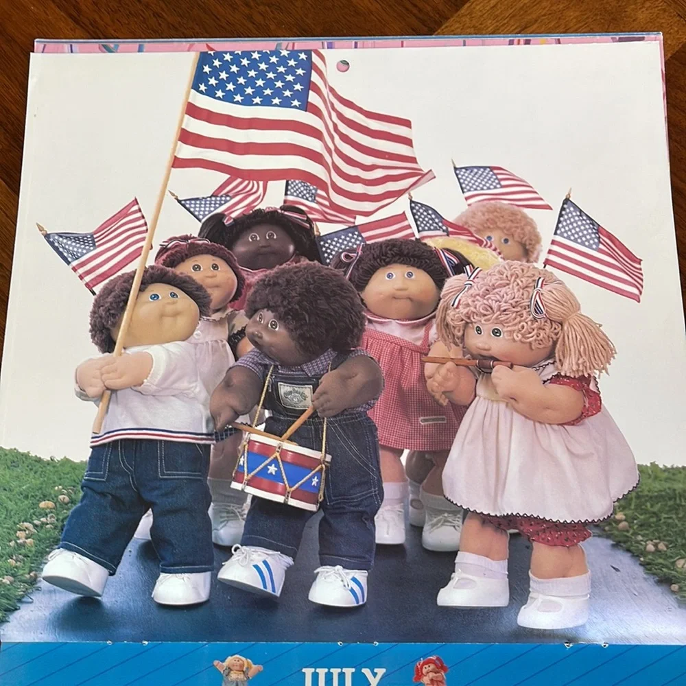 VINTAGE CABBAGE PATCH DOLLS CALENDAR 1985 - READ DESCRIPTION